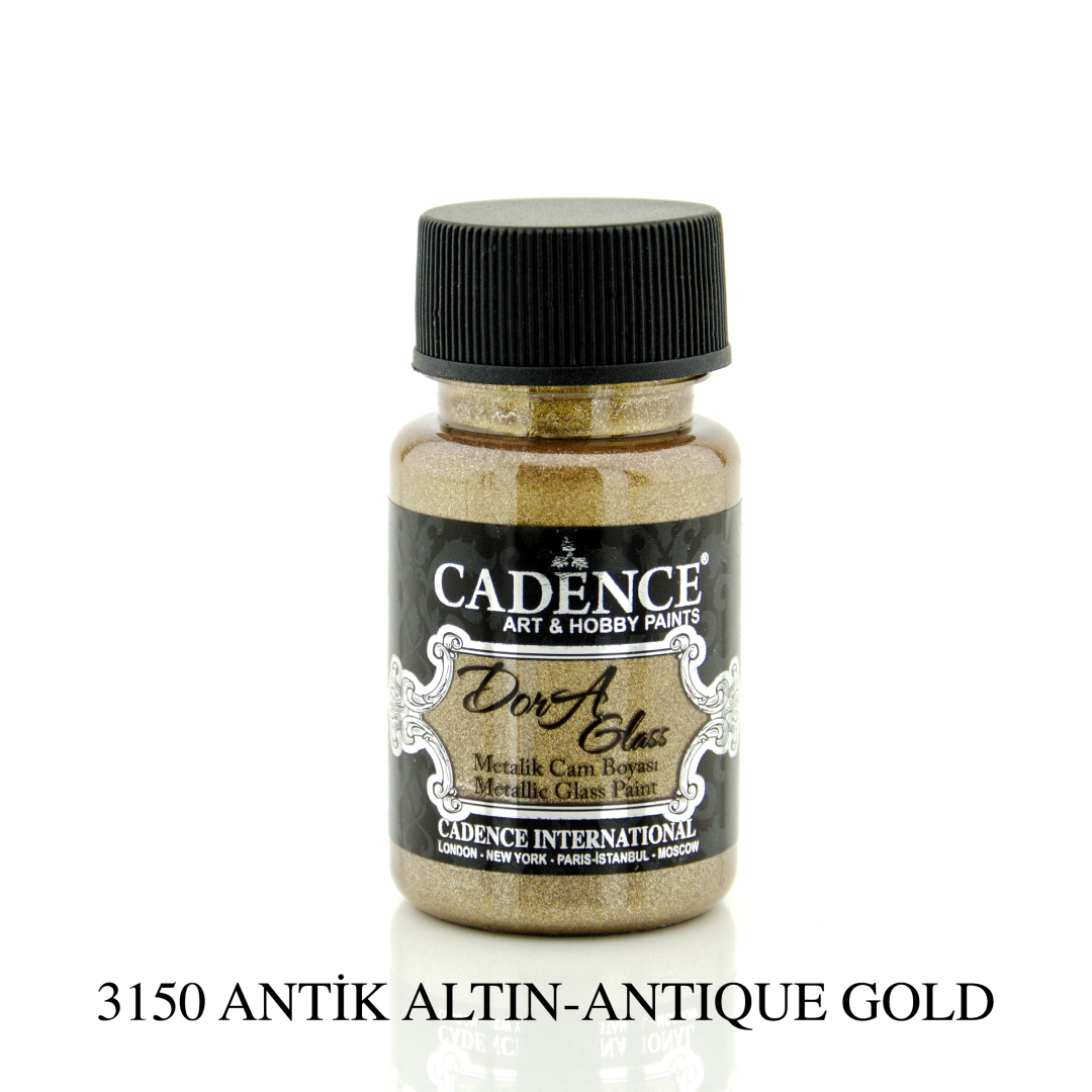 Cadence Dora Metallic Glasfarbe 50 ml Gold