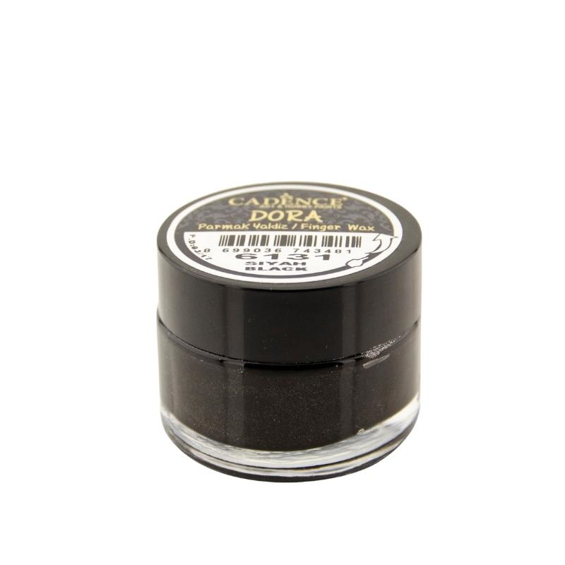 Cadence Dora Finger Wax 20 ml Black Metallic
