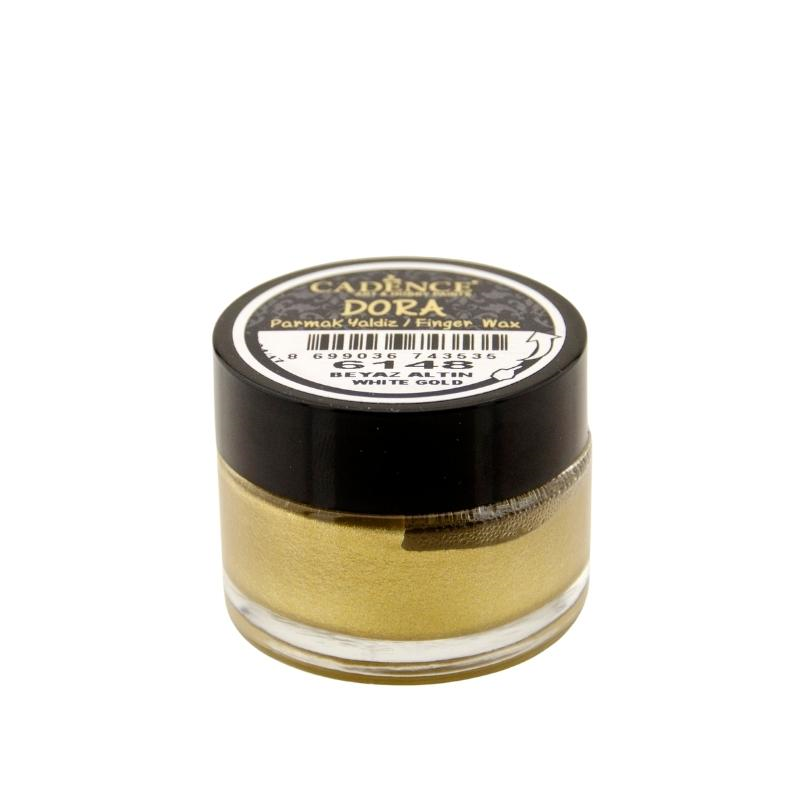 Cadence Dora Fingerwachs 20 ml Weiß Gold