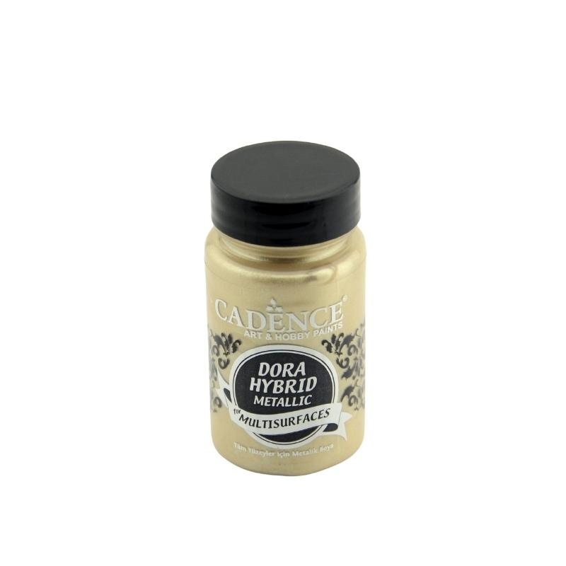 Cadence Dora Hybrid Acrylfarbe Metallic 90 ml Champagner