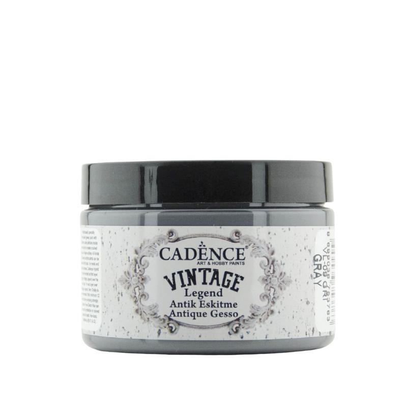 Cadence Vintage Legend Gesso 150 ml Gray