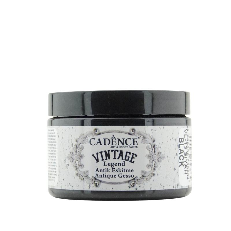 Cadence Vintage Legend Gesso 150 ml Black