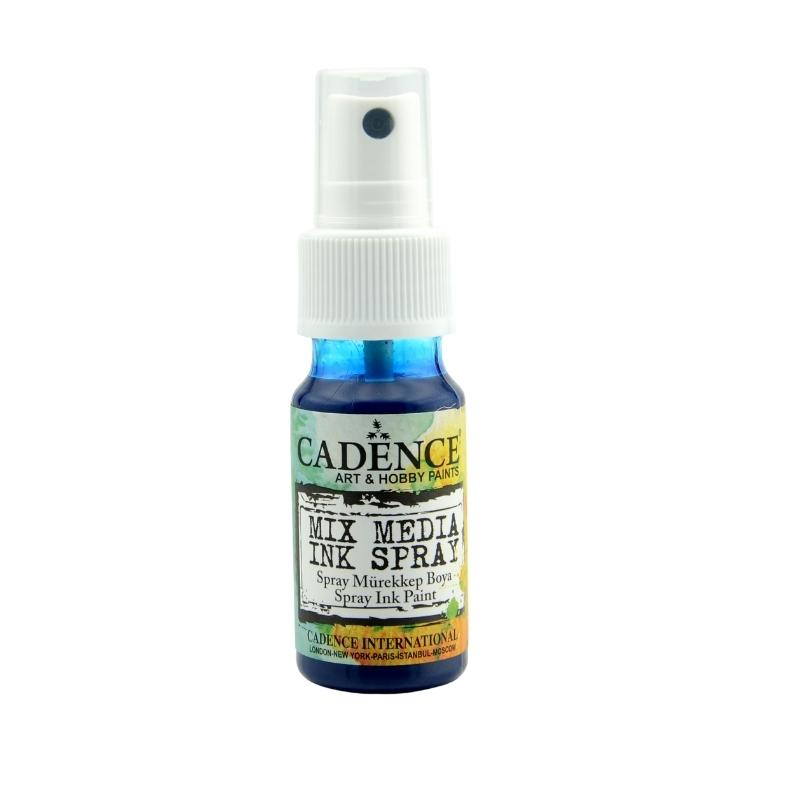 Cadence Mixed Media Ink Spray 25 ml Blue