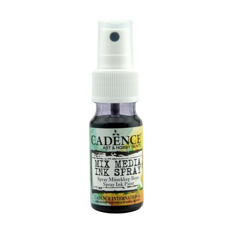 Cadence Mixed Media Tinten Spray 25 ml Schwarz