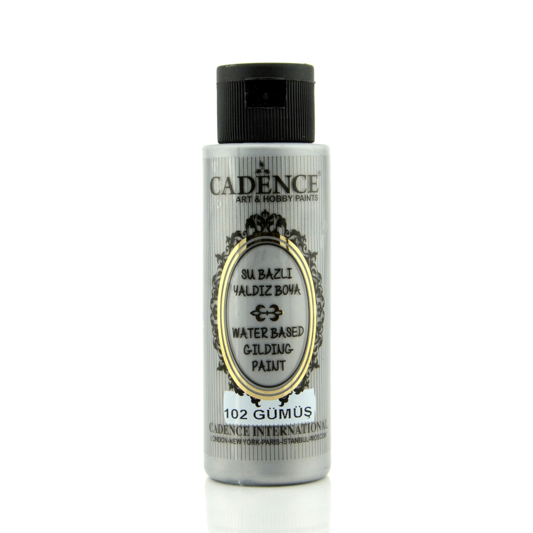Cadence Gilding Acrylverf Metallic 70 ml Silver