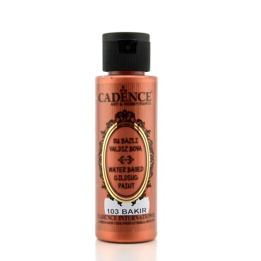 Cadence Gilding Acrylfarbe Metallic 70 ml Copper