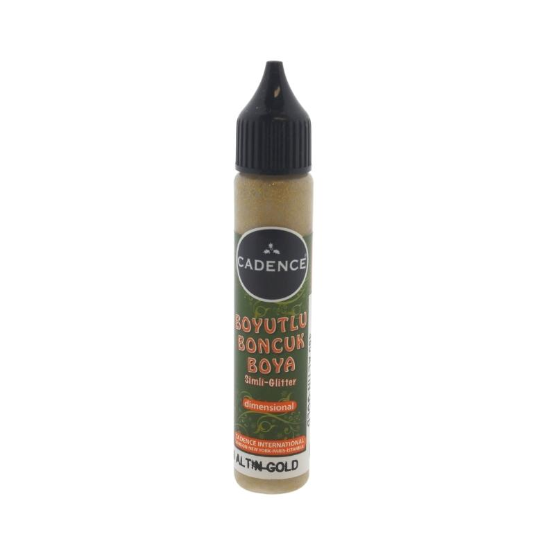 Cadence Dimensional Paint Glitter 25 ml Gold
