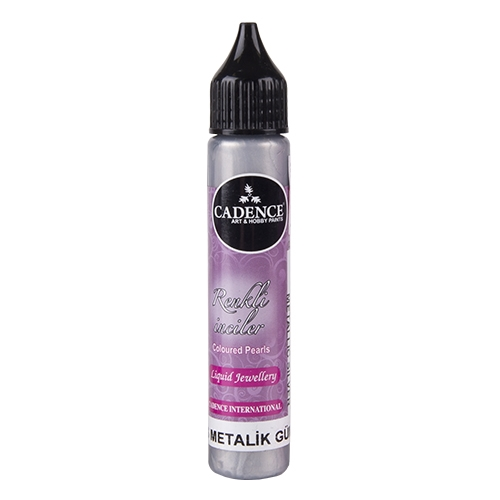 Cadence Colored Pearls Opaque 25 ml Silber