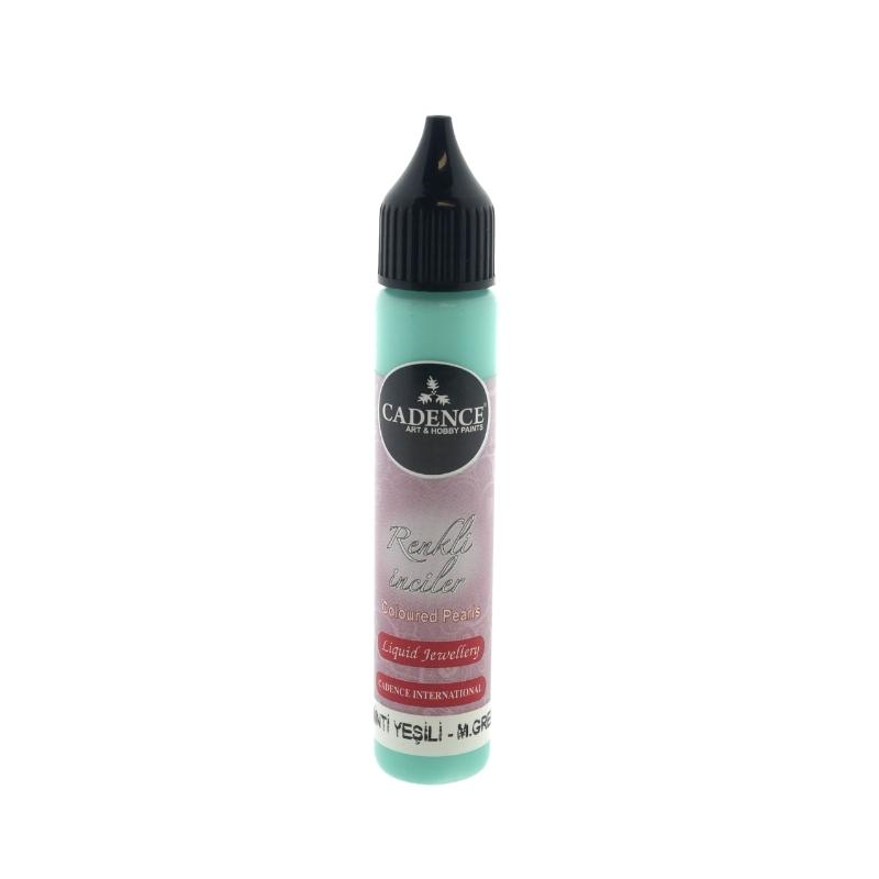 Cadence Colored Pearls Opaque 25 ml Mint Green