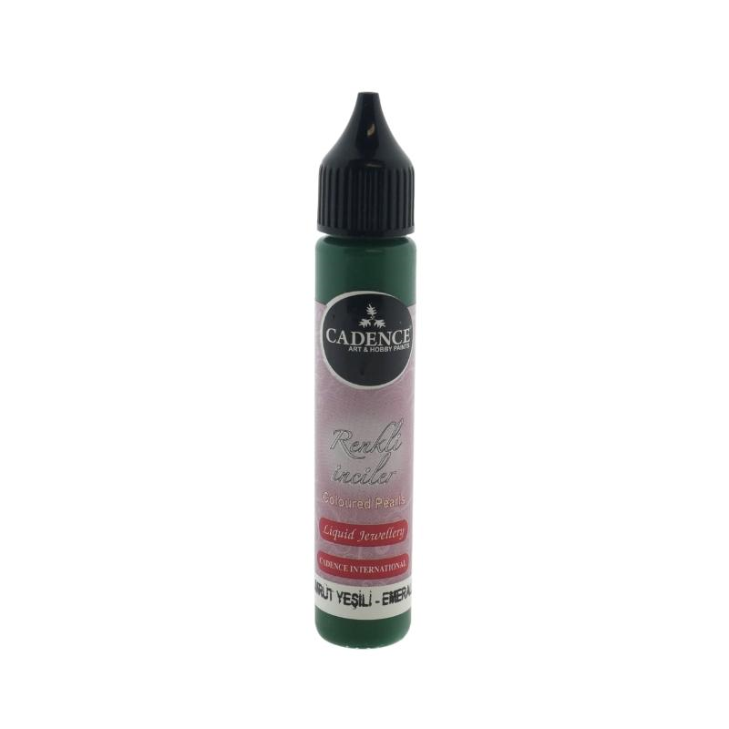 Cadence Colored Pearls Opaque 25 ml Smaragdgrün