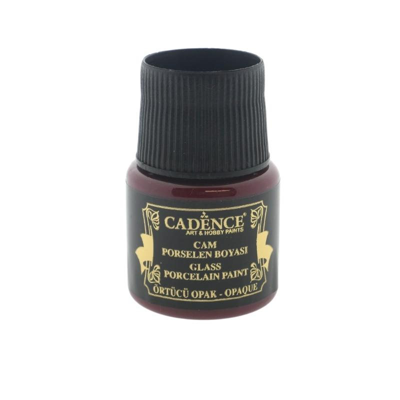 Cadence Glas- en Porseleinverf Opaque 45 ml Rood