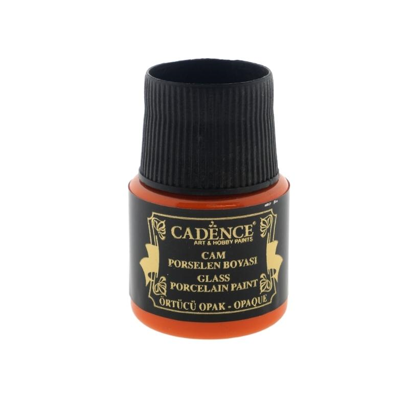 Cadence Glas- und Porzellanfarbe Undurchsichtig 45 ml Orange