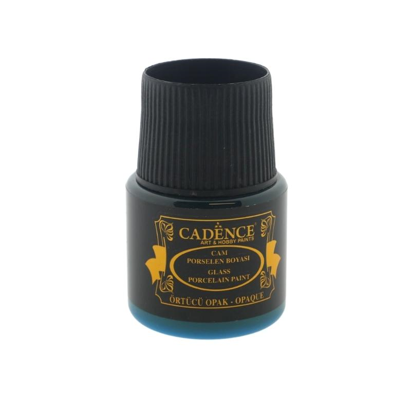 Cadence Glass and Porcelain Paint Opaque 45 ml Azure Blue