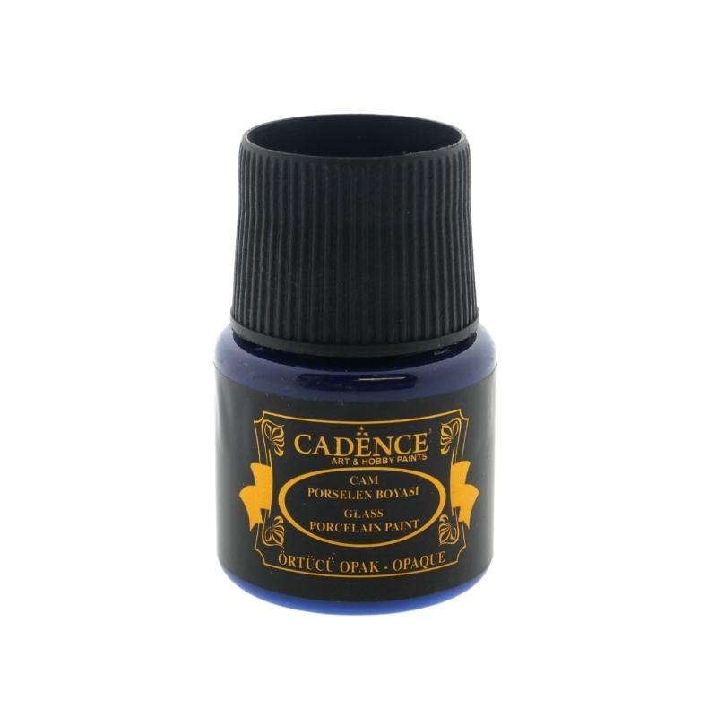 Cadence Glas- en Porseleinverf Opaque 45 ml Ultramarijn Blauw