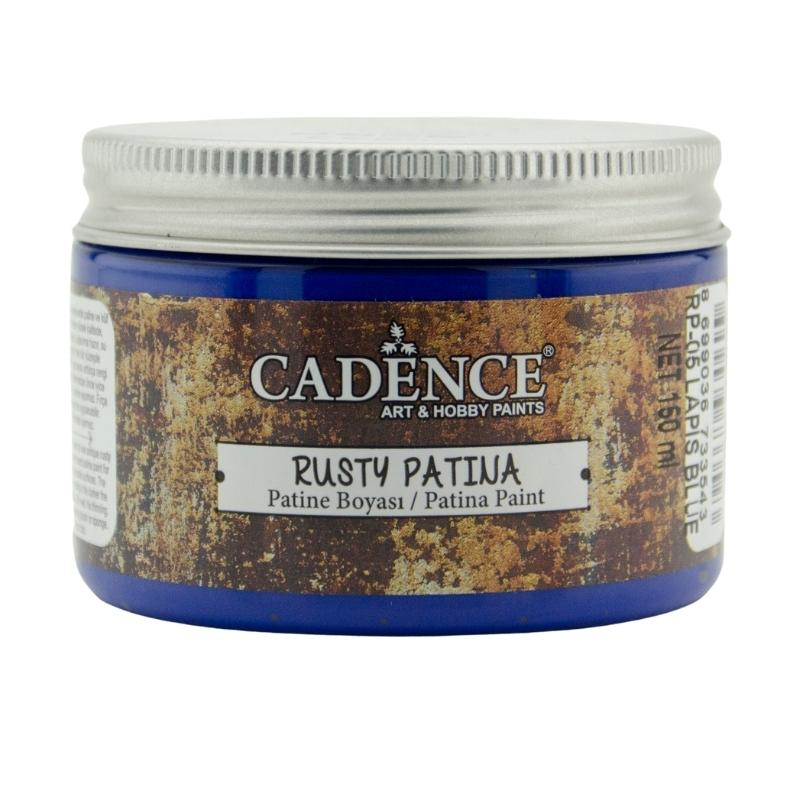Cadence Rusty Patina Farbe 150 ml Blau