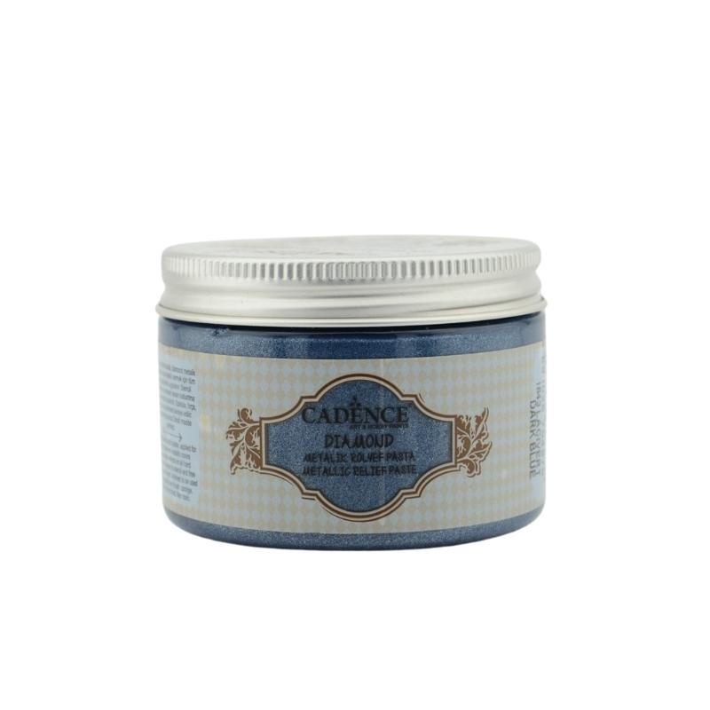 Cadence Diamond Relief Pasta 150 ml Donkerblauw