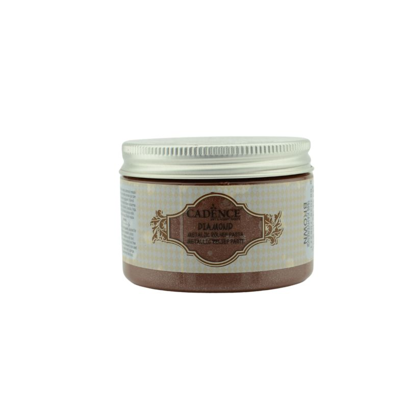 Cadence Diamond Relief Paste 150 ml Dunkelbraun