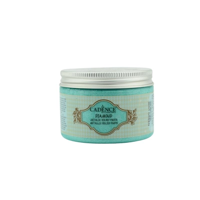 Cadence Diamond Relief Paste 150 ml Mint Green
