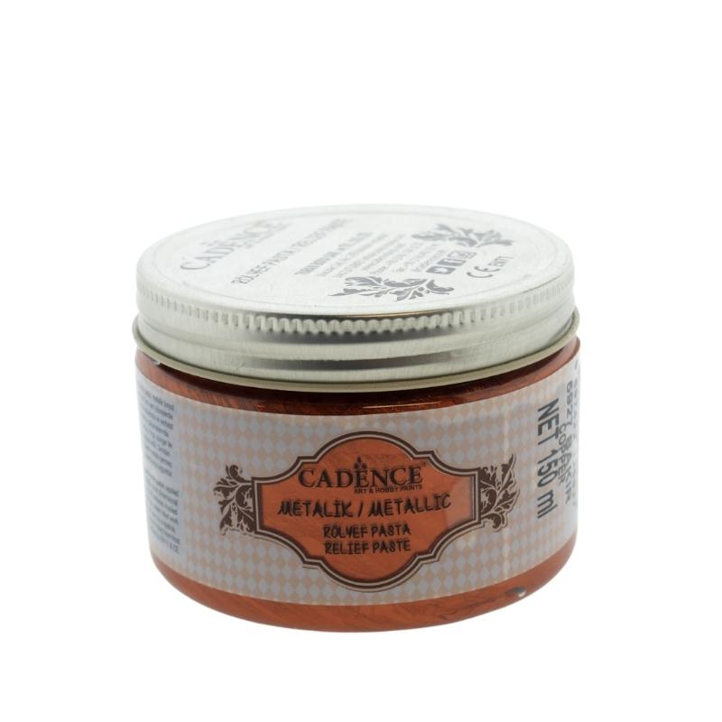 Cadence Metallic Relief Paste 150 ml Kupfer