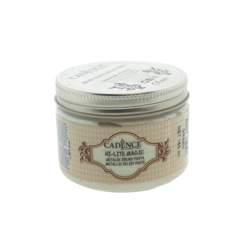 Cadence Hi Lite Metallic Relief Paste 150 ml Green