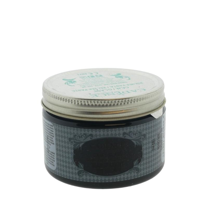 Cadence Glas Transparante Reliefpaste 150 ml Dunkelbraun