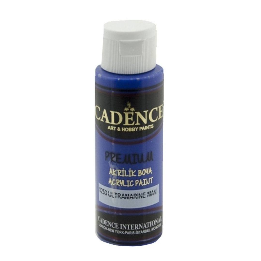 Cadence Premium Acrylfarbe 70 ml Ultramarin 0253