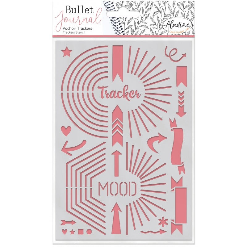 Aladine Bullet Journal Stencil A5 Mood Tracker