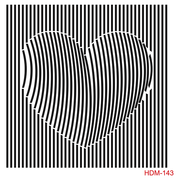 Cadence Home Deco Stencil HDM-143 25x25 cm Heart