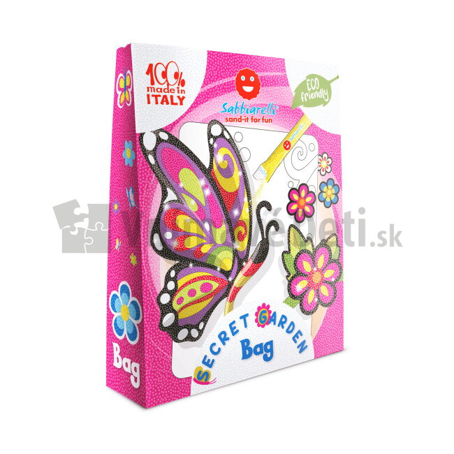 Sabbiarelli Sand Art Bag Secret Garden
