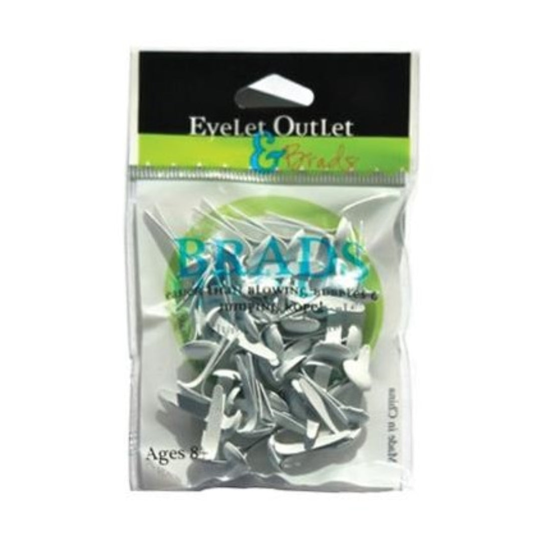 Split pins 8 mm White 40 pieces