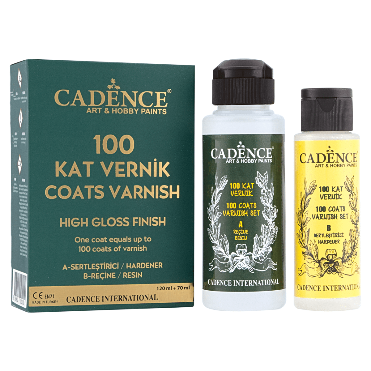 Cadence 100 Lagen Vernis Set 70+120 ml