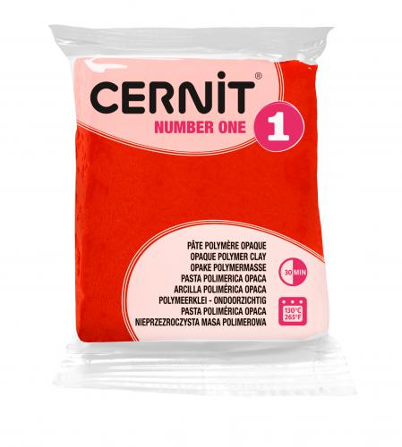Cernit Soft Papaverrood 56g - Polymeerklei / Boetseerklei
