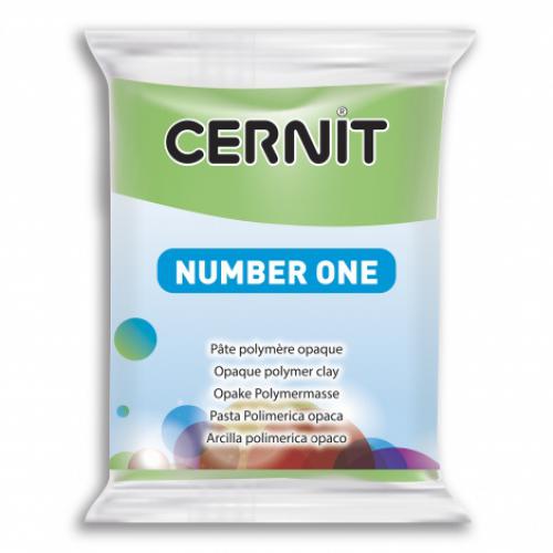 Cernit Soft Groen nr.611 56g - Polymeerklei & Boetseerklei