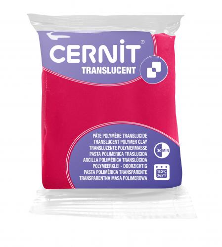 Cernit Transparant Ruby 56g - Polymeerklei / Boetseerklei