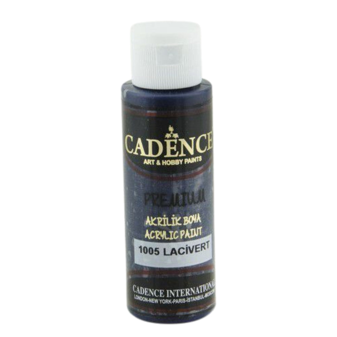 Cadence Premium Acrylfarbe 70 ml Dunkelblau 1005
