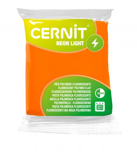 Cernit Soft Neon Oranje 752 56g - Polymeerklei / Boetseerklei