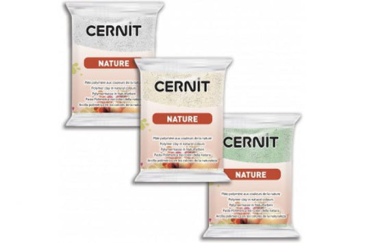 Cernit Nature Polymeerklei Set 3 Stuks - Boetseerklei