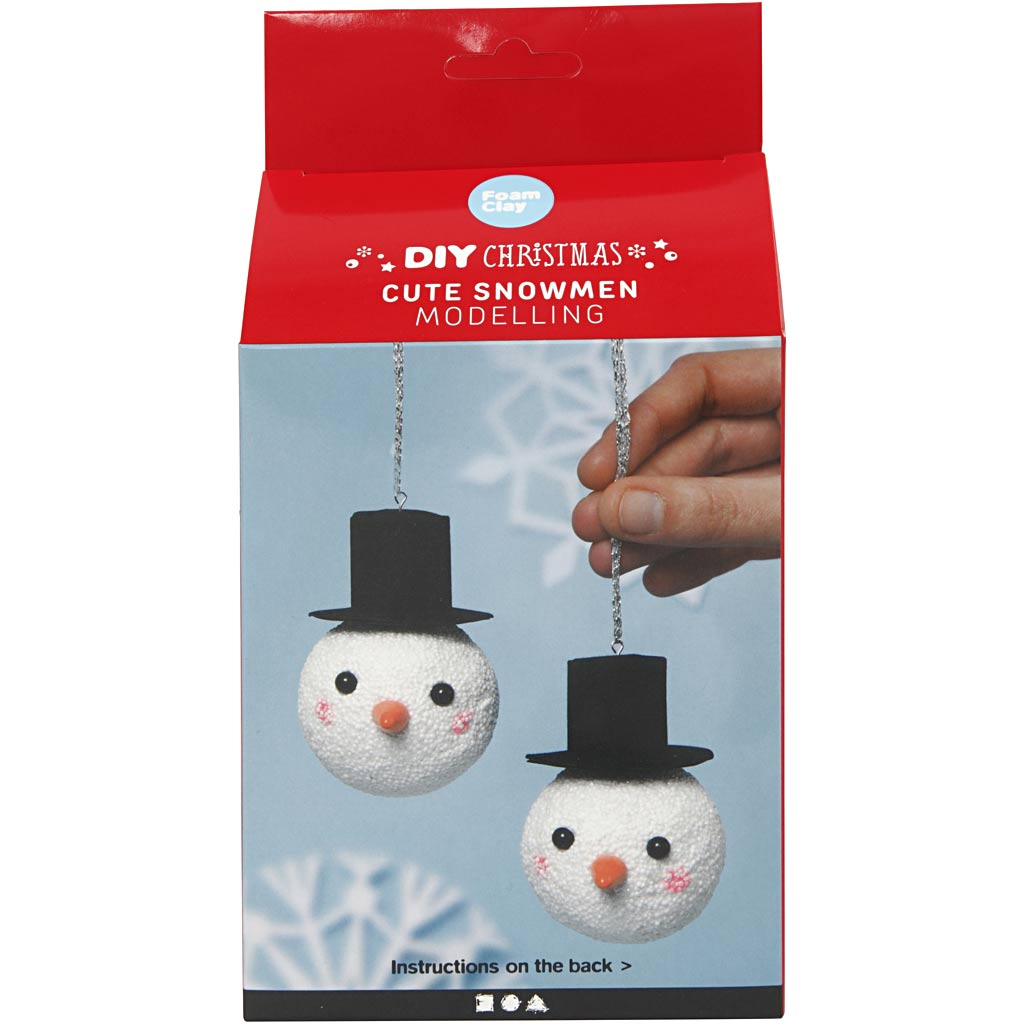 CC Snowmen Modelling Set Foam Clay®