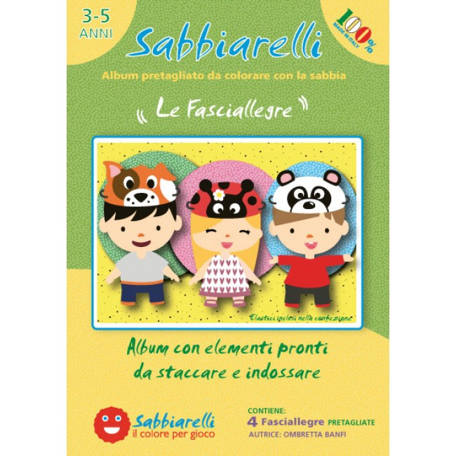 Sabbiarelli Sand Art Album Headbands 4 pieces