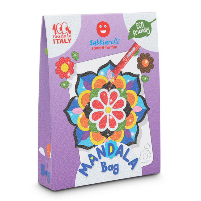 Sabbiarelli Sandsbilder Tasche Mandala