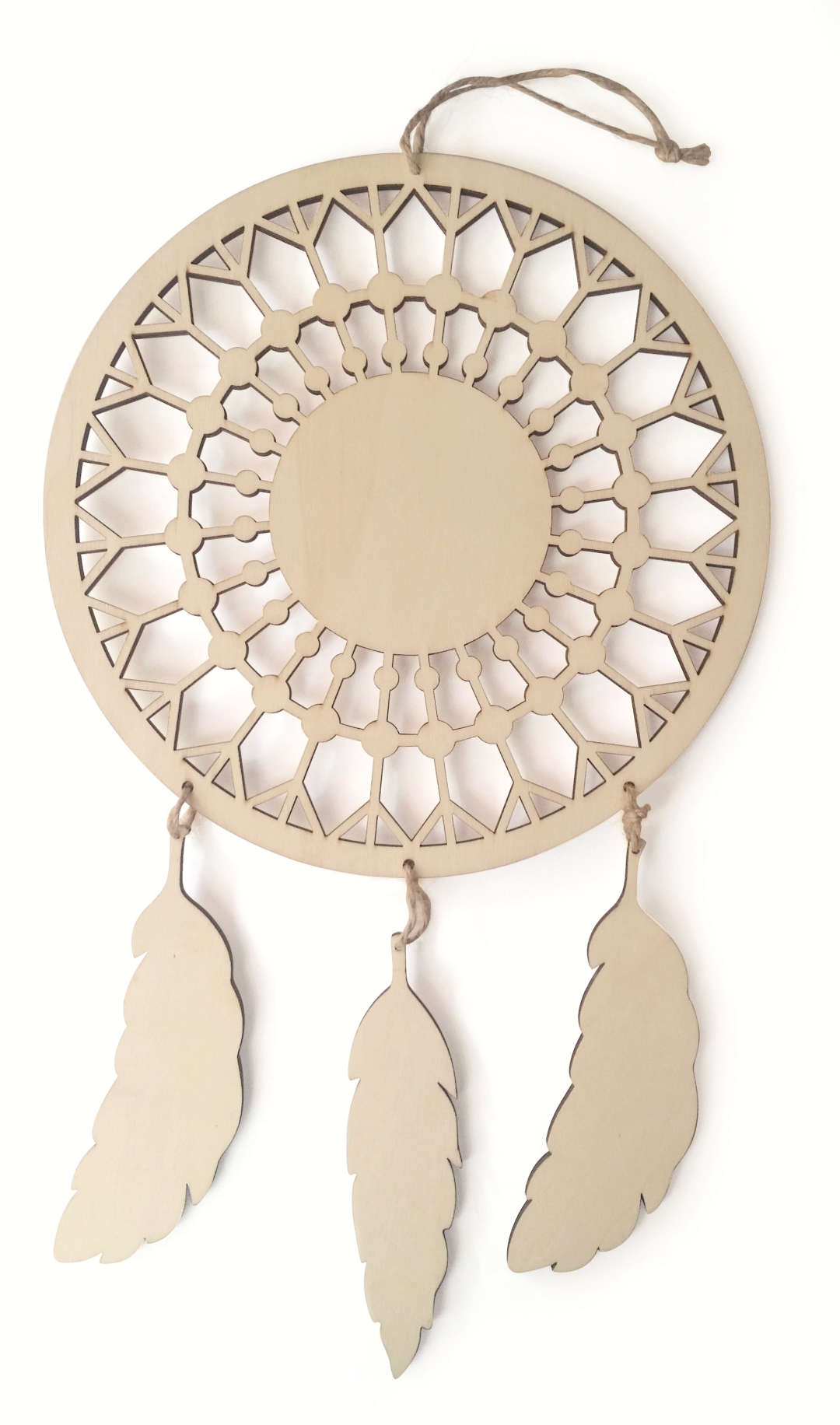 GC Wooden Dream Catcher 22x38 cm