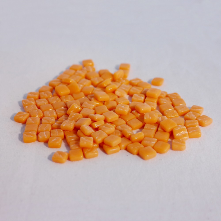 Colourful Squares Orange 100 gr