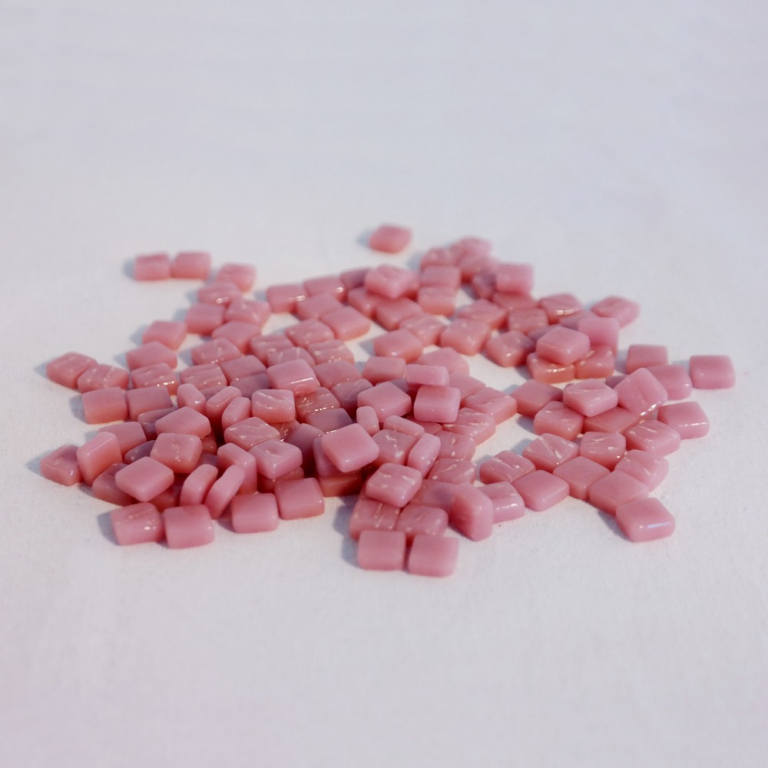 Bunte Quadrate Rosa 100 gr