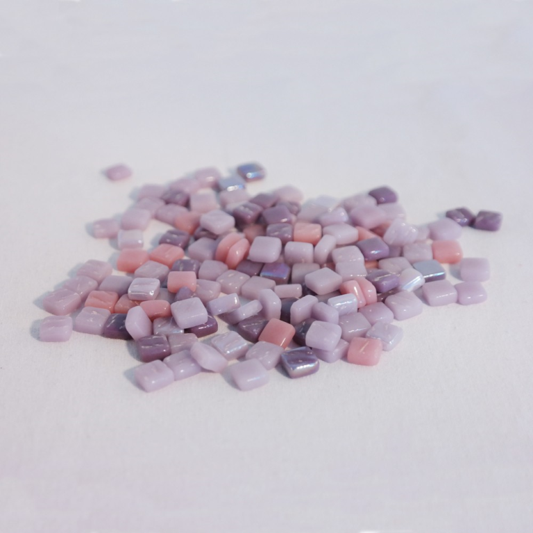 Bunte Quadrate Mix Lila Potpourri 100 g