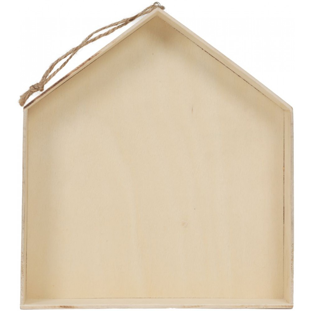 GC Houten Ophanghuisje 17x19x3 cm