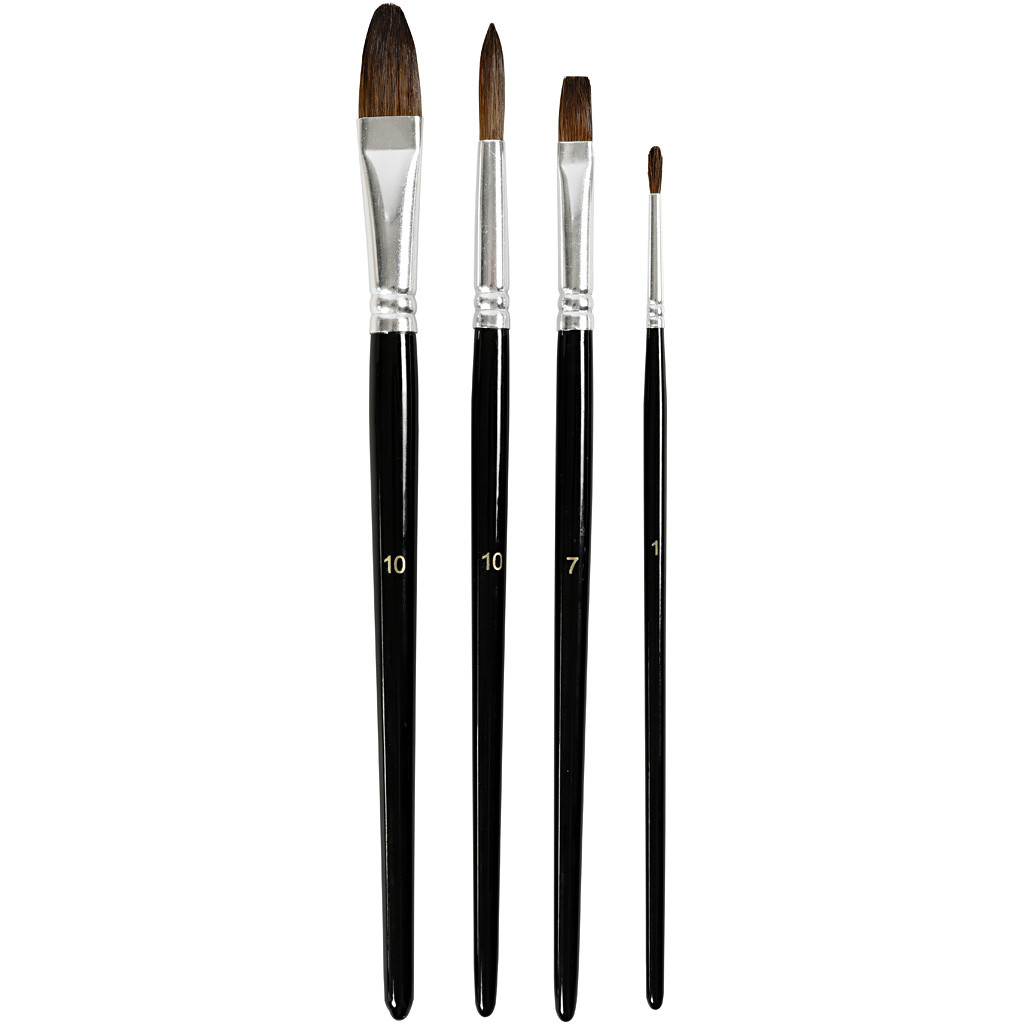 CC Aquarellpinsel Set 4 Stück