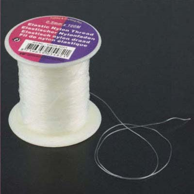 Elastisch Nylondraad 0,5 mm Transparant 100m