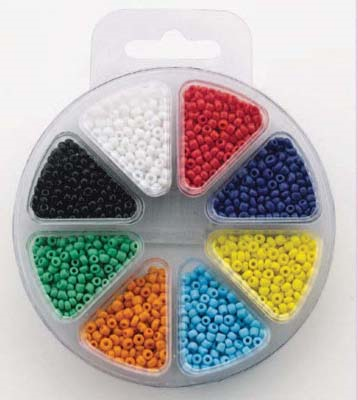 Glazen Rocailles Set Opaque 8 kleuren