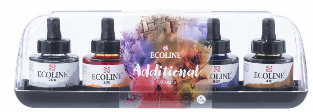 Royal Talens Ecoline Set Ergänzung 5x30 ml