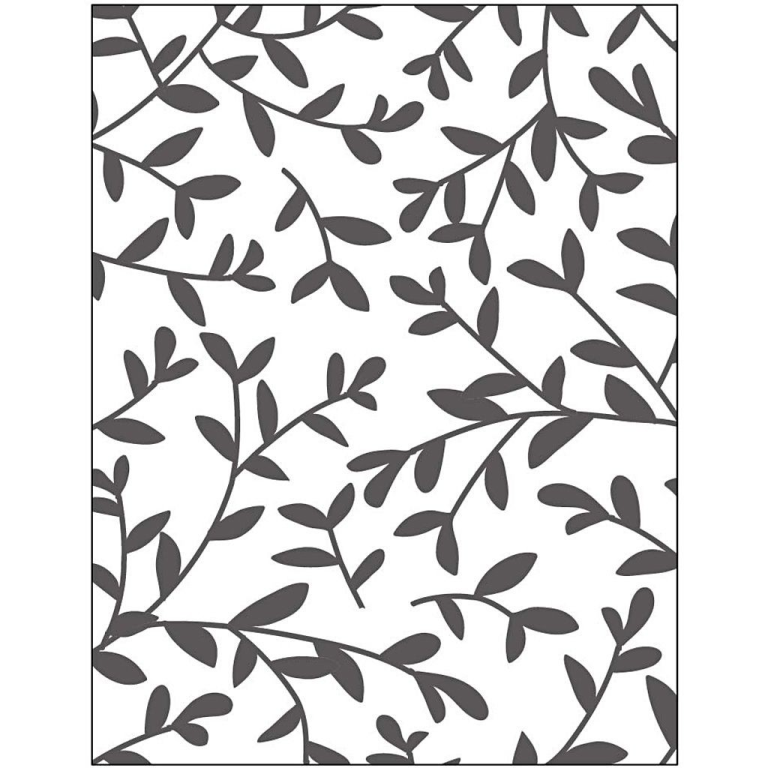 CC Branches Embossing folder